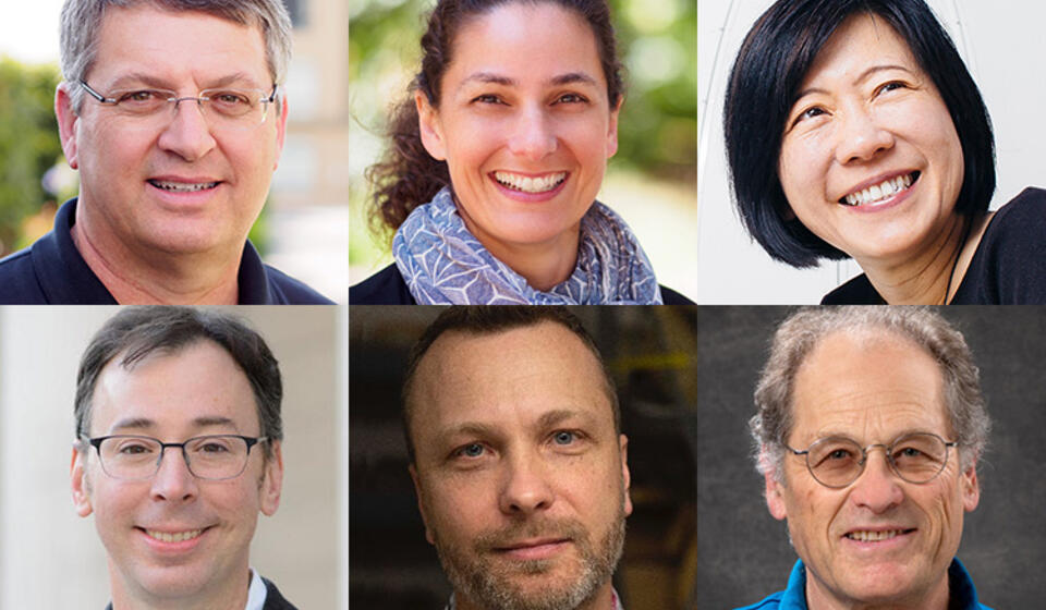 Six  faculty members elected to National Academy of Sciences